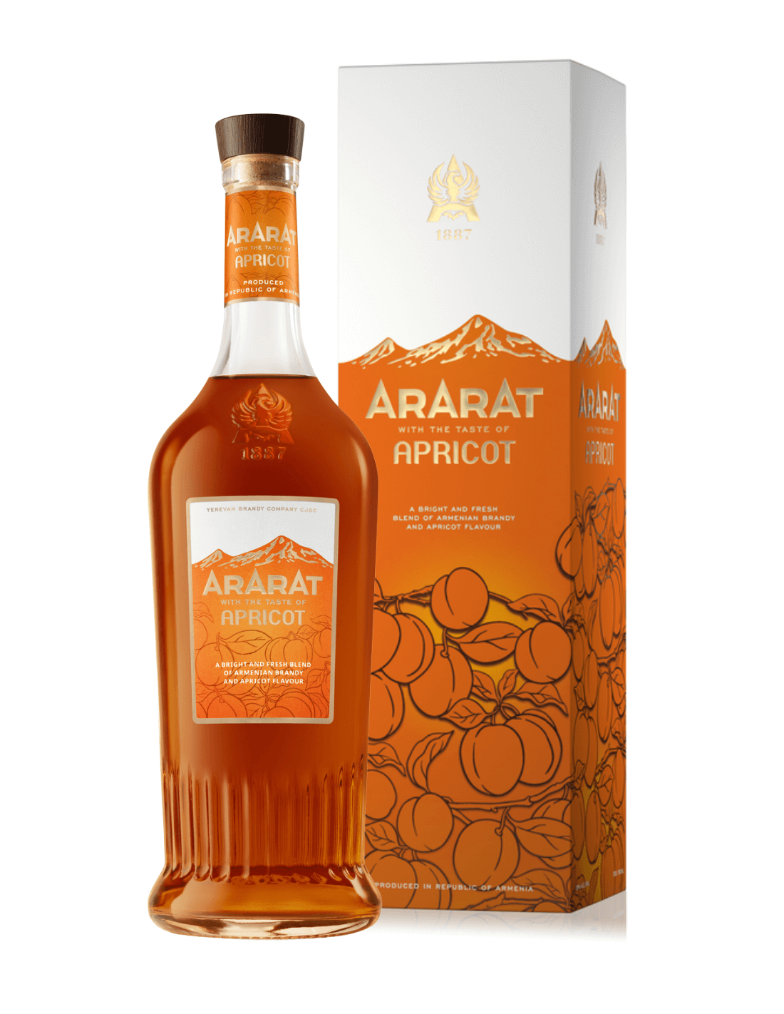 ARARAT Apricot Brandy – 6‑Year‑Old Armenian (0.7 L,  40 % ABV)