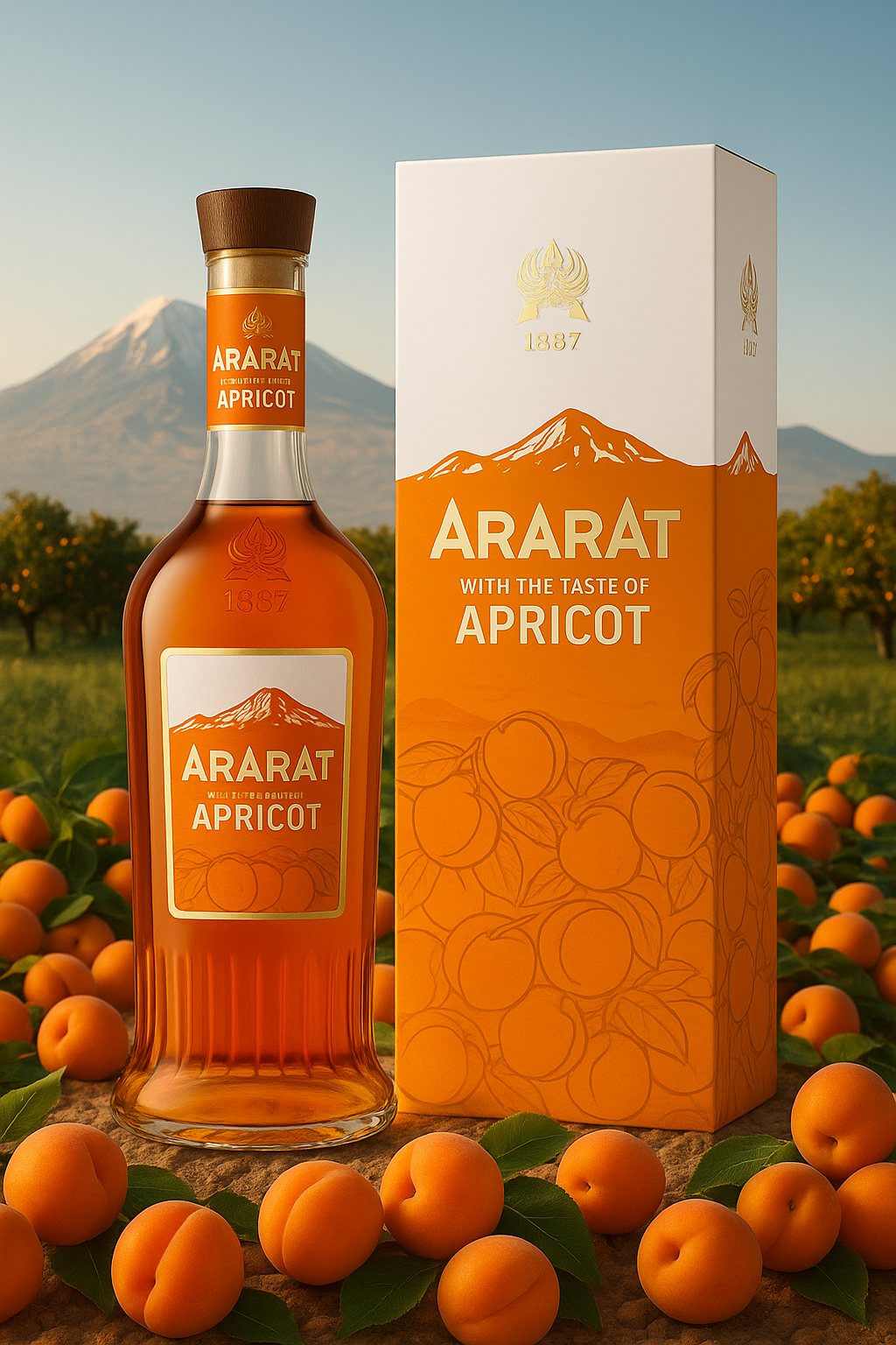 ARARAT Apricot Brandy – 6‑Year‑Old Armenian (0.7 L,  40 % ABV)